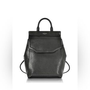 Rag & Bone black Leather Pilot Backpack